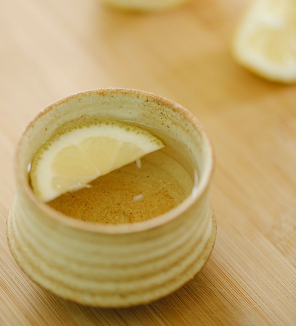 Cold-Clearing Ginger Lemon Honey Tea